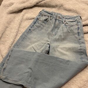 American Eagle baggy straight jeans
